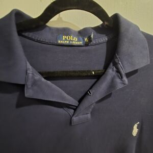 Polo by Ralph Lauren Men's Classic Blue Polo Shirt